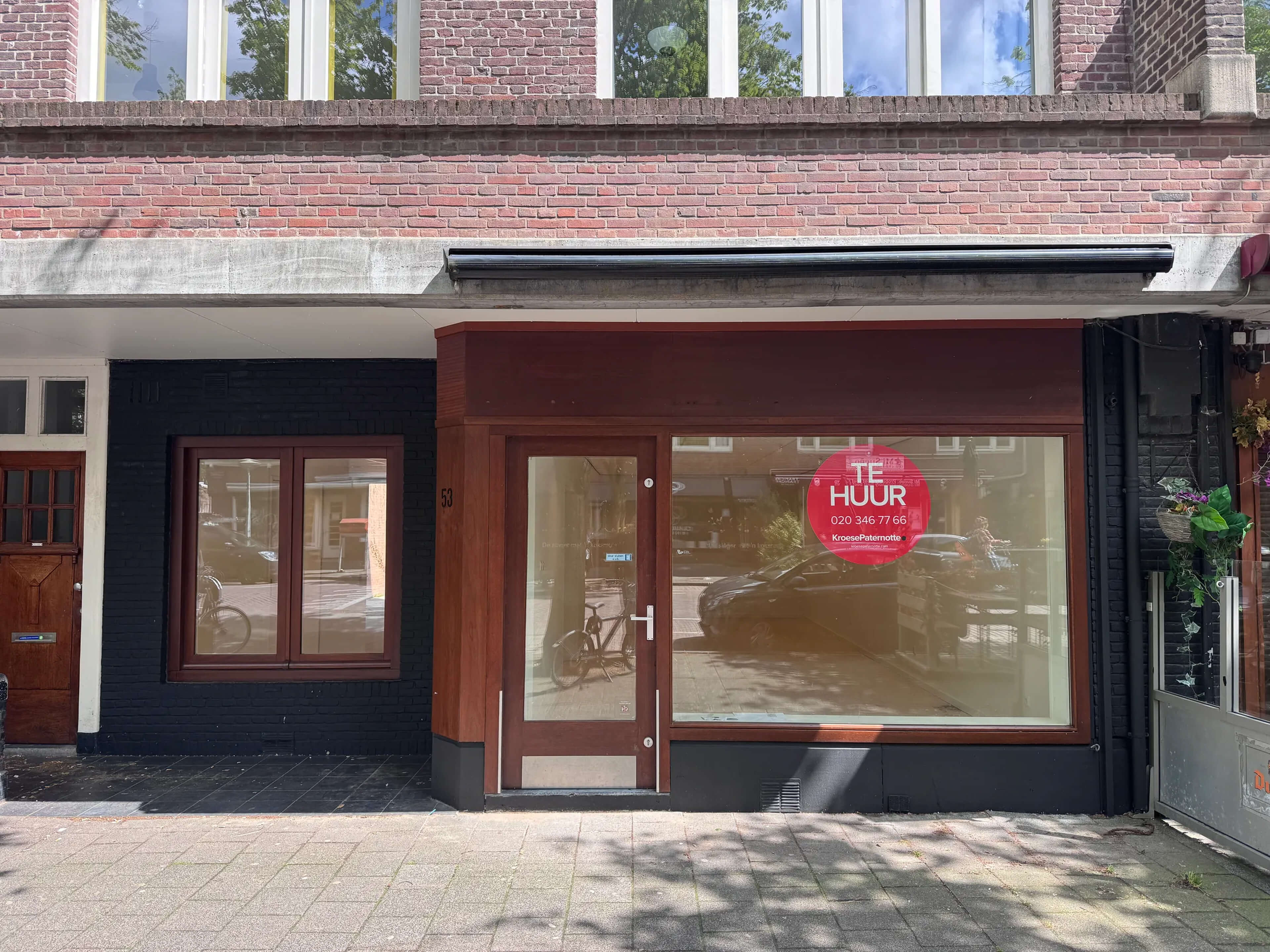 Winkelpand Maasstraat 53 Amsterdam