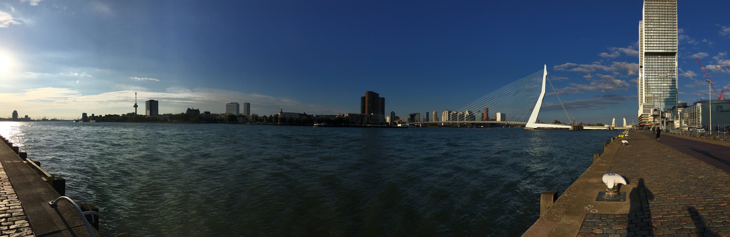 Panorama van Rotterdam